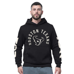 Houston Texans Starter Handoff Fleece Hoodie Sweatshirt - Black on sale