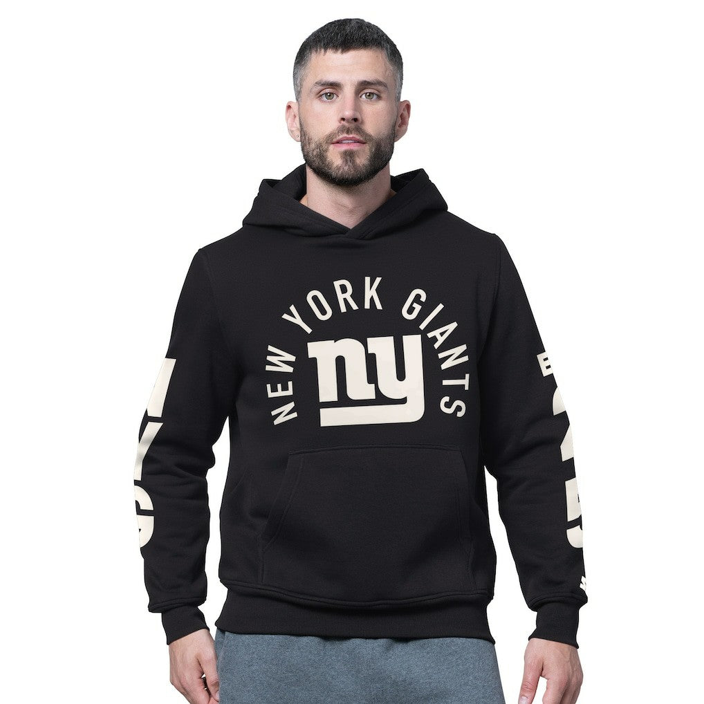 New York Giants Starter Handoff Fleece Hoodie Sweatshirt - Black on sale