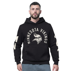 Minnesota Vikings Starter Handoff Fleece Hoodie Sweatshirt - Black sale