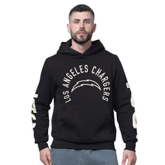Los Angeles Chargers Starter Handoff Fleece Hoodie Sweatshirt - Black for sale