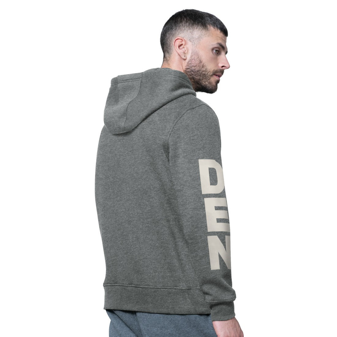 Denver Broncos Starter Handoff Vintage Logo Fleece Hoodie Sweatshirt - Charcoal cheap
