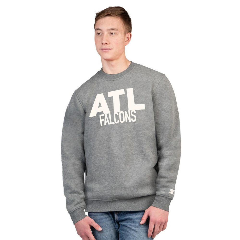 Atlanta Falcons Starter Assist Sweatshirt - Charcoal sale