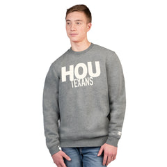 Houston Texans Starter Assist Sweatshirt - Charcoal discount