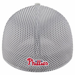 Philadelphia Phillies Visor Paint Splatter 39THIRTY Flex Hat Gray