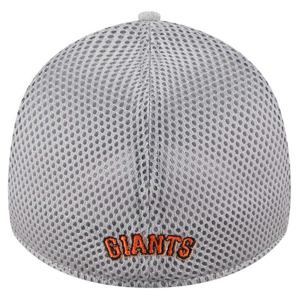 San Francisco Giants Visor Paint Splatter 39THIRTY Flex Hat Gray