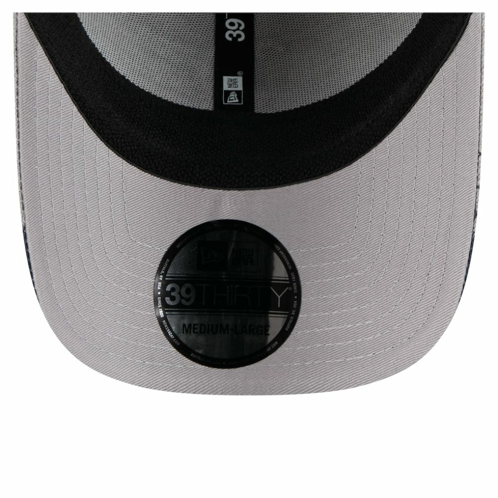 Boston Red Sox Visor Paint Splatter 39THIRTY Flex Hat Gray