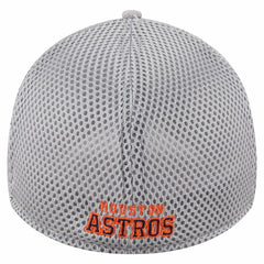 Houston Astros Visor Paint Splatter 39THIRTY Flex Hat Gray