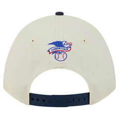 Milwaukee Brewers World Series 9FORTY M-Crown Adjustable Hat Cream/Royal