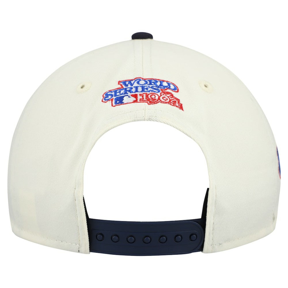 Detroit Tigers World Series 9FORTY M-Crown Adjustable Hat Cream/Navy