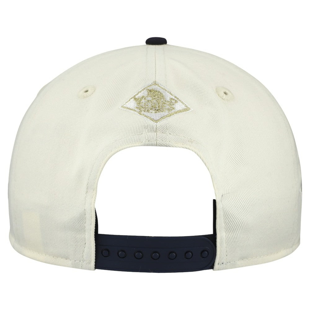 Houston Astros World Series 9FORTY M-Crown A-Frame Adjustable Hat Cream/Navy