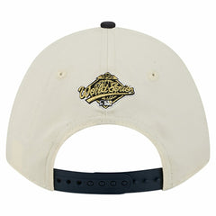 Atlanta Braves World Series 9FORTY M-Crown Adjustable Hat Cream/Navy