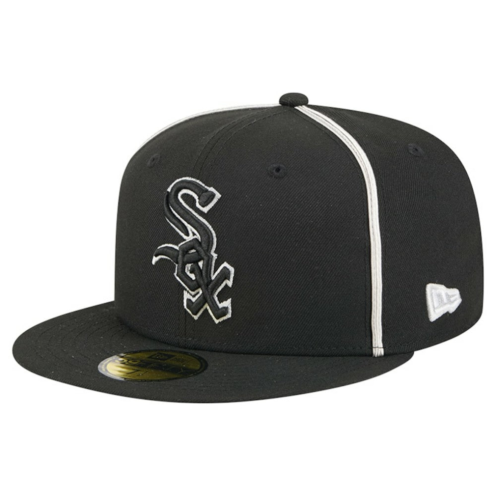 Chicago White Sox Soutache 59FIFTY Fitted Hat Black
