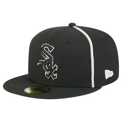 Chicago White Sox Soutache 59FIFTY Fitted Hat Black