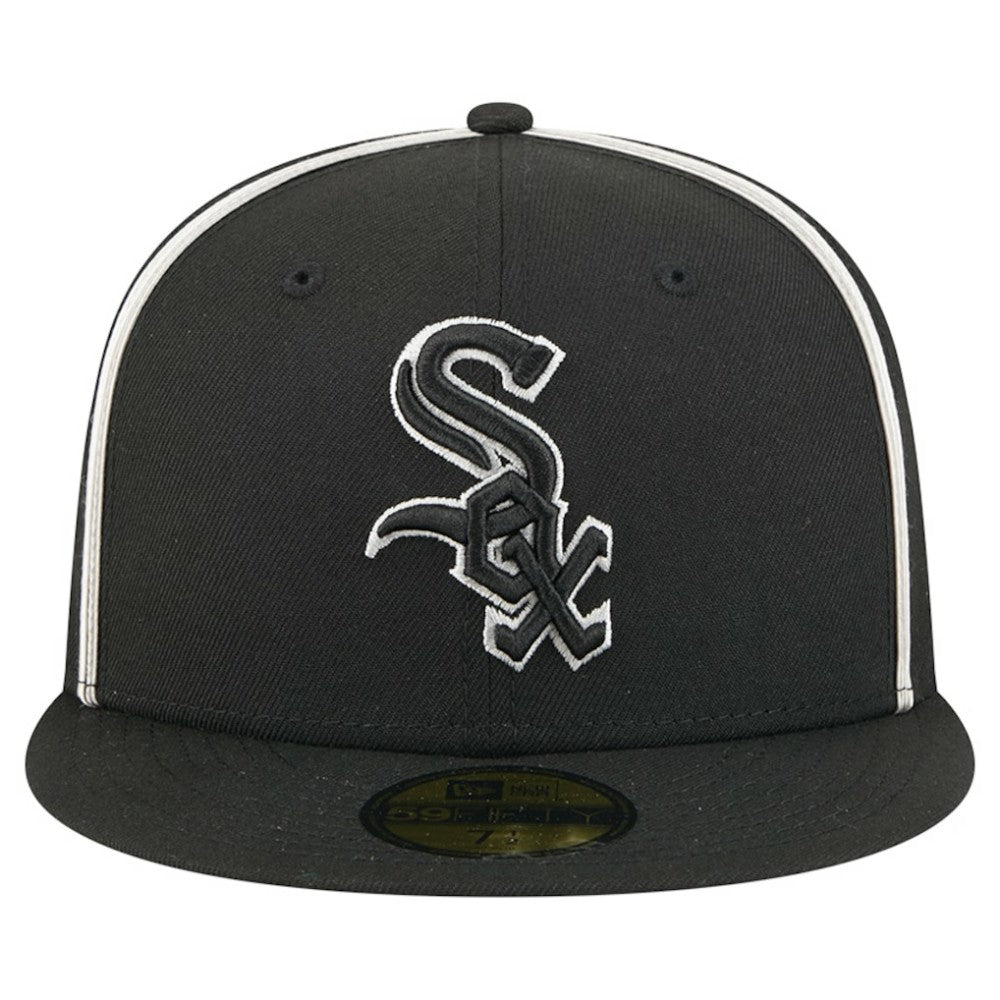 Chicago White Sox Soutache 59FIFTY Fitted Hat Black