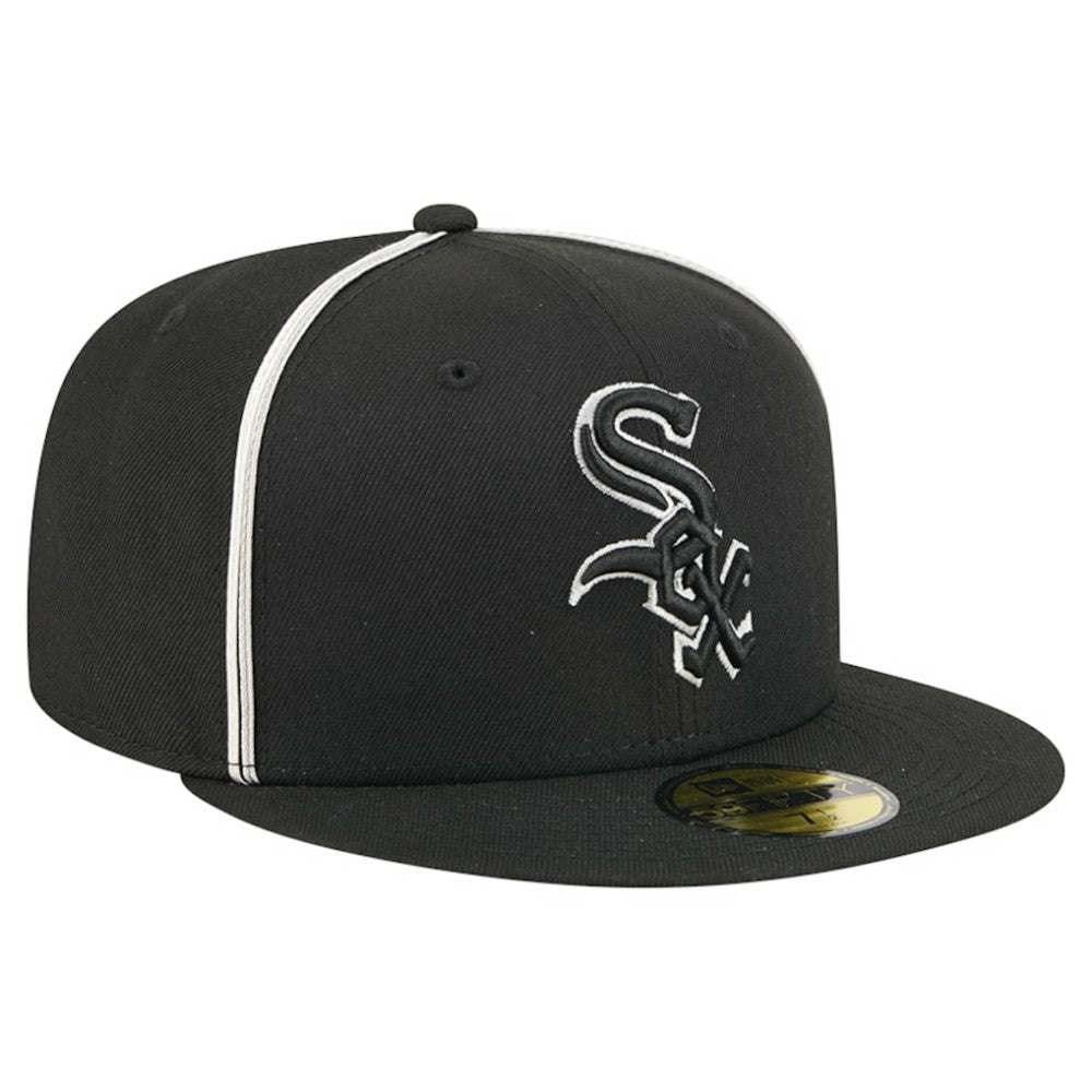 Chicago White Sox Soutache 59FIFTY Fitted Hat Black