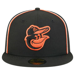 Baltimore Orioles Soutache 59FIFTY Fitted Hat Black