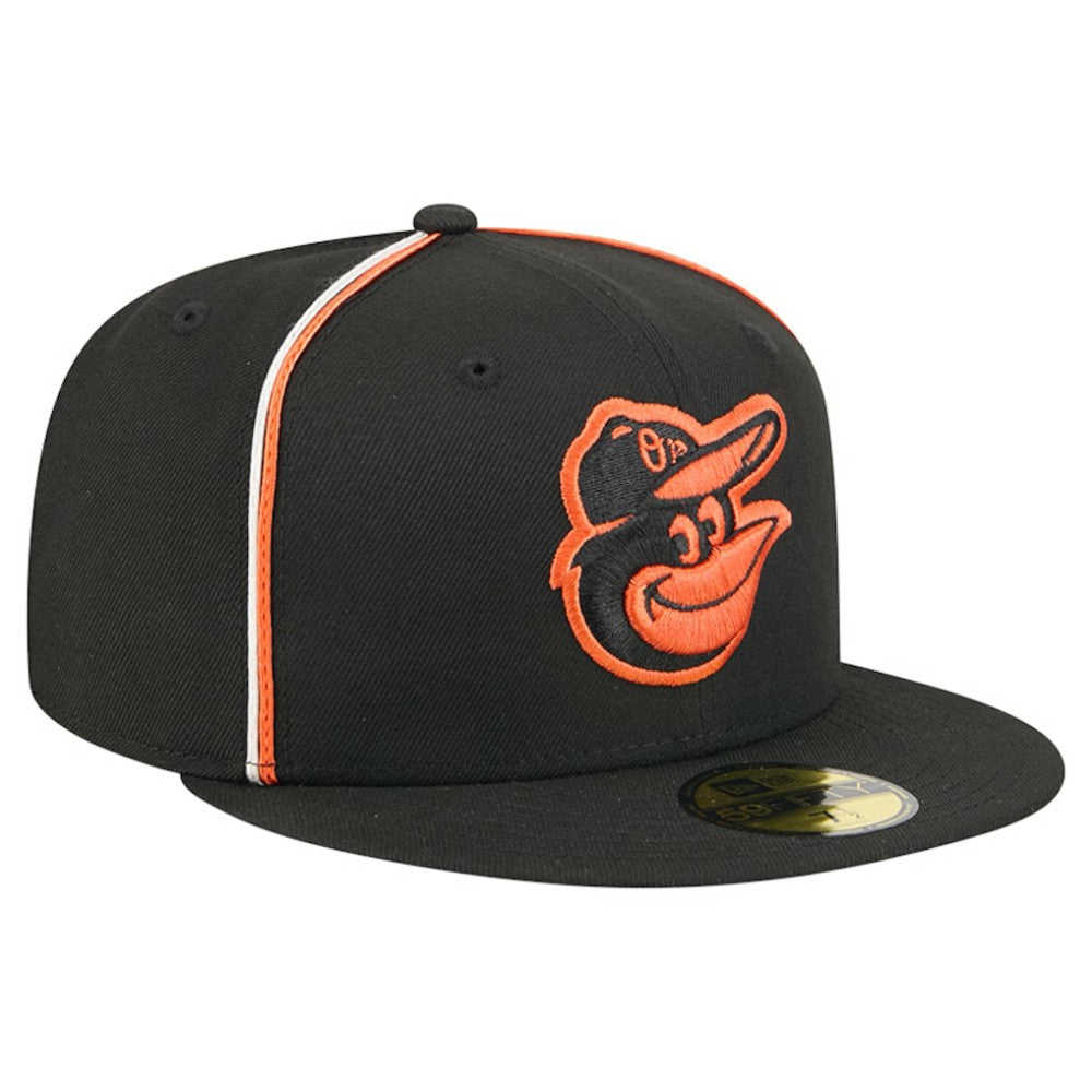 Baltimore Orioles Soutache 59FIFTY Fitted Hat Black