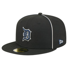 Detroit Tigers Soutache 59FIFTY Fitted Hat Black