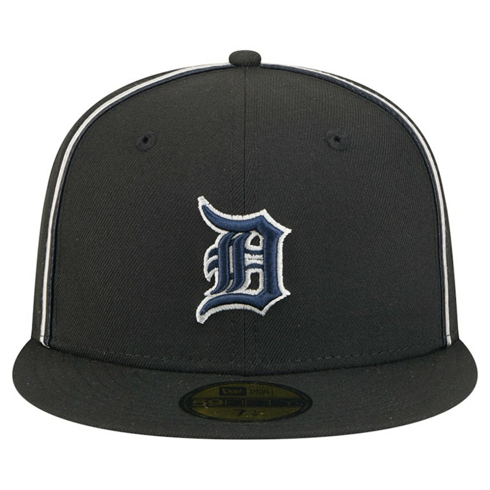 Detroit Tigers Soutache 59FIFTY Fitted Hat Black