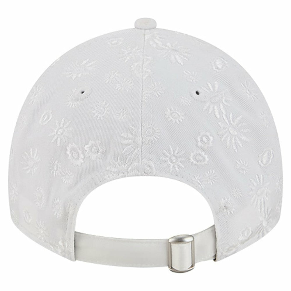 Boston Red Sox Women's Floral Mesh 9TWENTY Adjustable Hat White