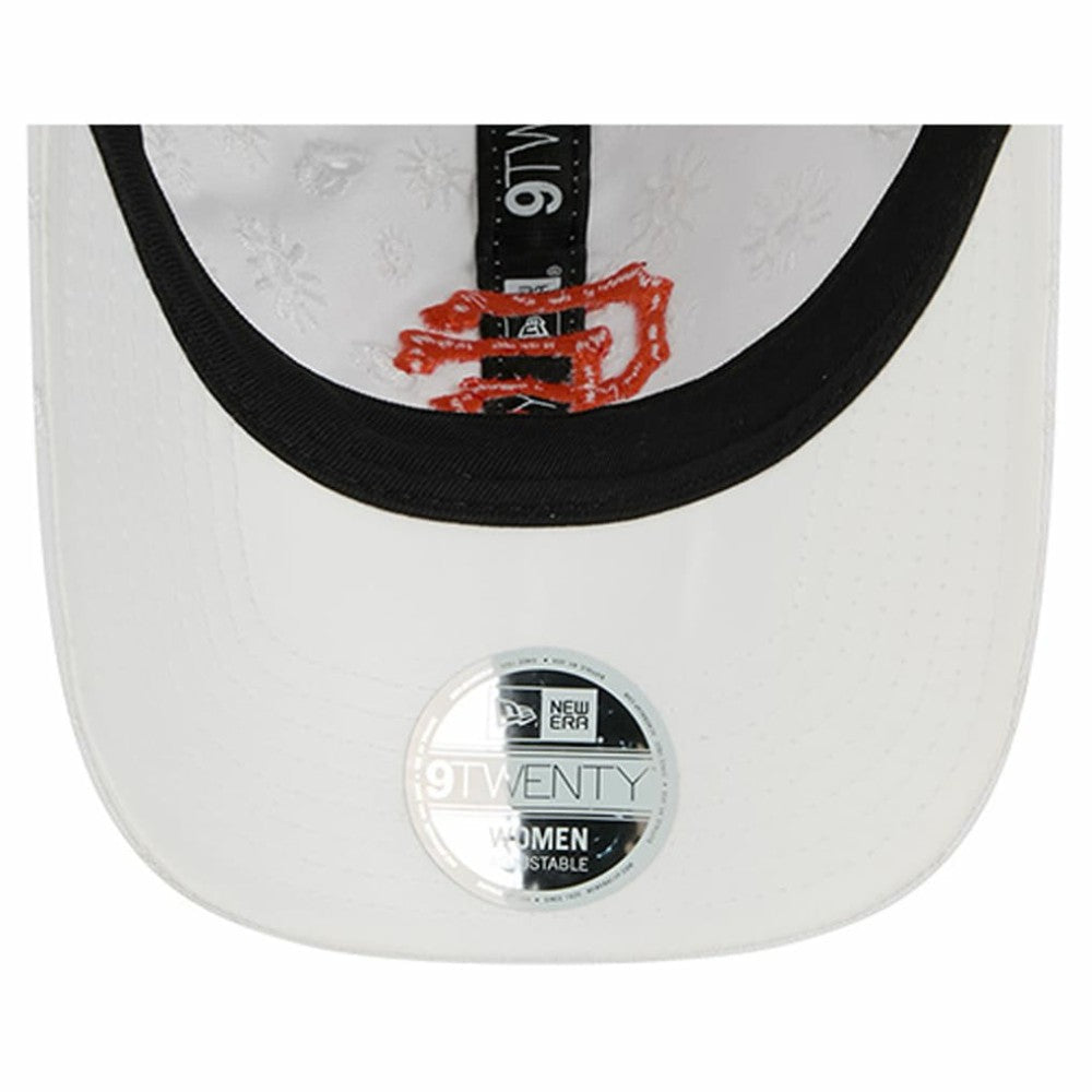 San Francisco Giants Women's Floral Mesh 9TWENTY Adjustable Hat White