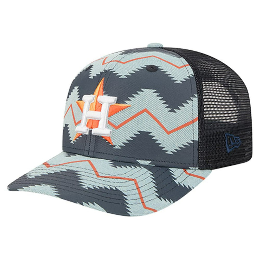 Houston Astros Aztec Denim 9SEVENTY Adjustable Hat Denim/Navy