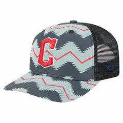 Cleveland Guardians Aztec Denim 9SEVENTY Adjustable Hat Denim/Navy