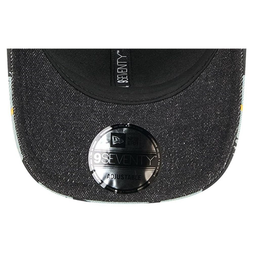 Pittsburgh Pirates Aztec Denim 9SEVENTY Adjustable Hat Denim/Black