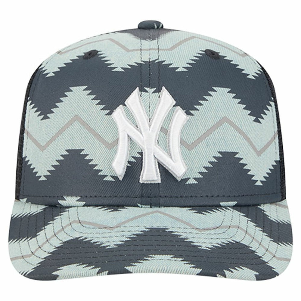 New York Yankees Aztec Denim 9SEVENTY Adjustable Hat Denim/Navy