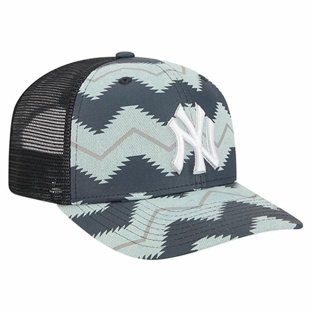 New York Yankees Aztec Denim 9SEVENTY Adjustable Hat Denim/Navy