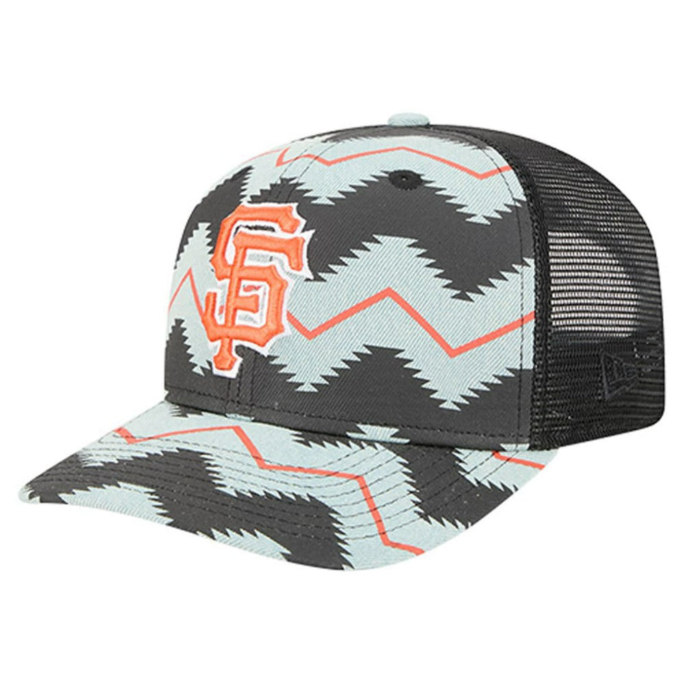 San Francisco Giants Aztec Denim 9SEVENTY Adjustable Hat Denim/Black