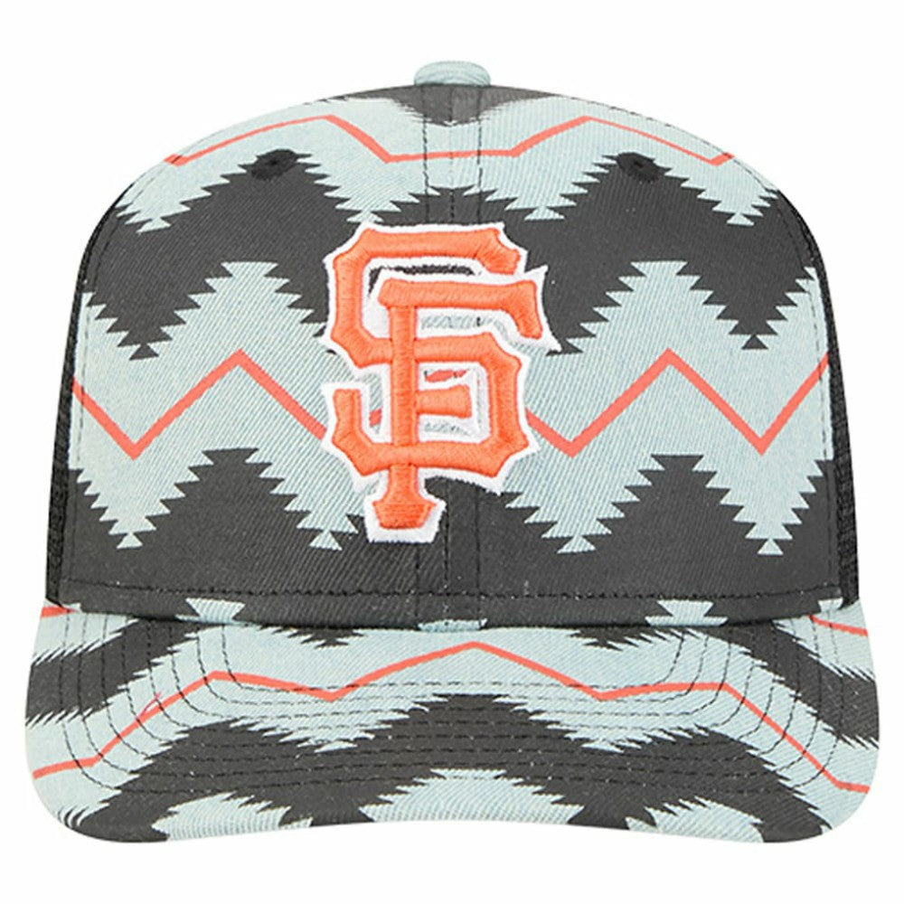 San Francisco Giants Aztec Denim 9SEVENTY Adjustable Hat Denim/Black