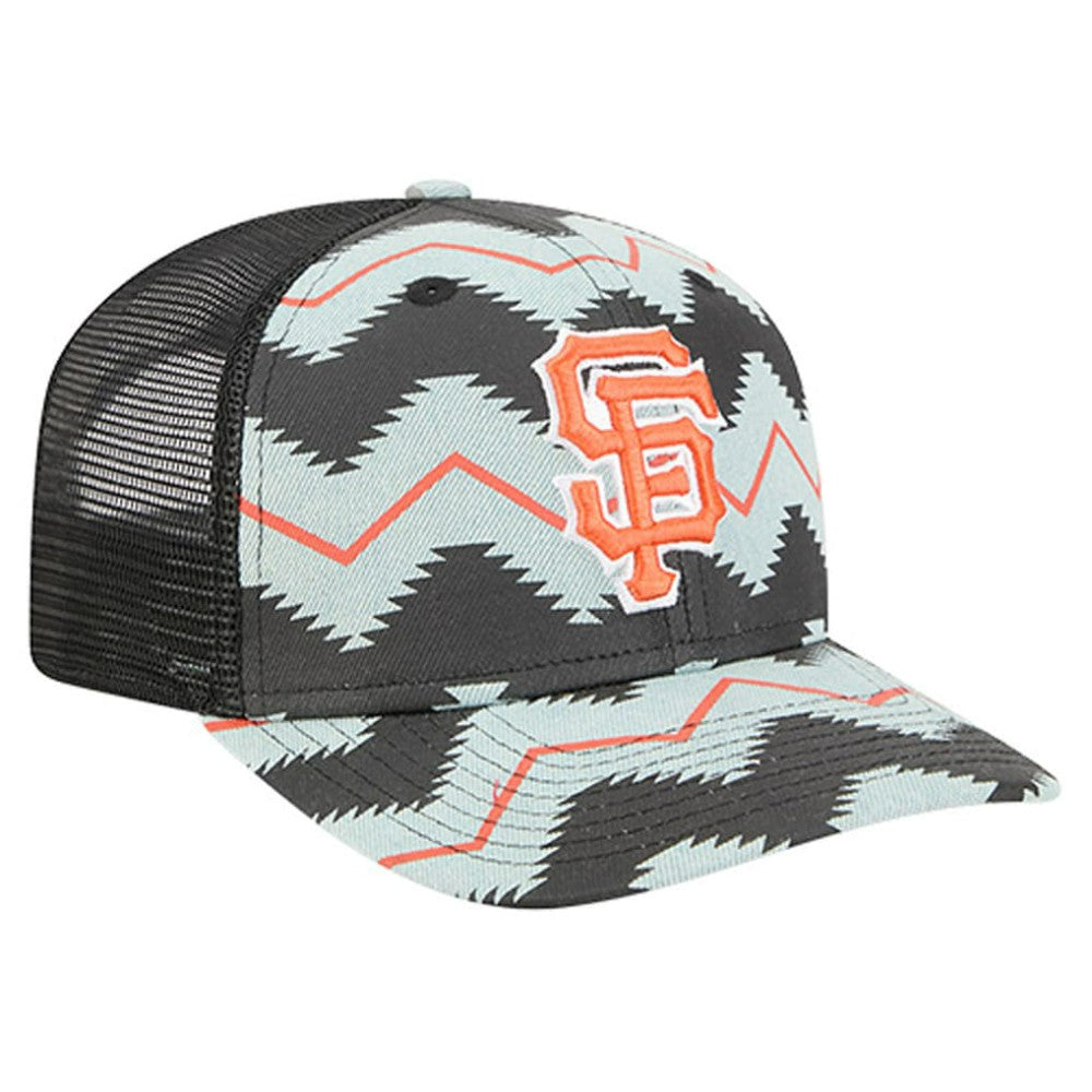 San Francisco Giants Aztec Denim 9SEVENTY Adjustable Hat Denim/Black