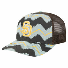San Diego Padres Aztec Denim 9SEVENTY Adjustable Hat Denim/Brown