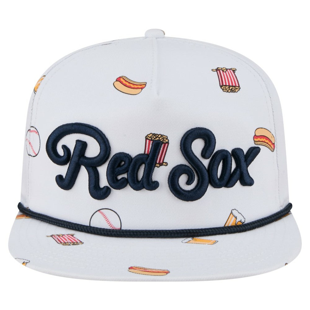 Boston Red Sox Team Cheer Rope 19TWENTY Adjustable Hat White