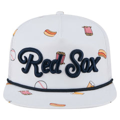 Boston Red Sox Team Cheer Rope 19TWENTY Adjustable Hat White