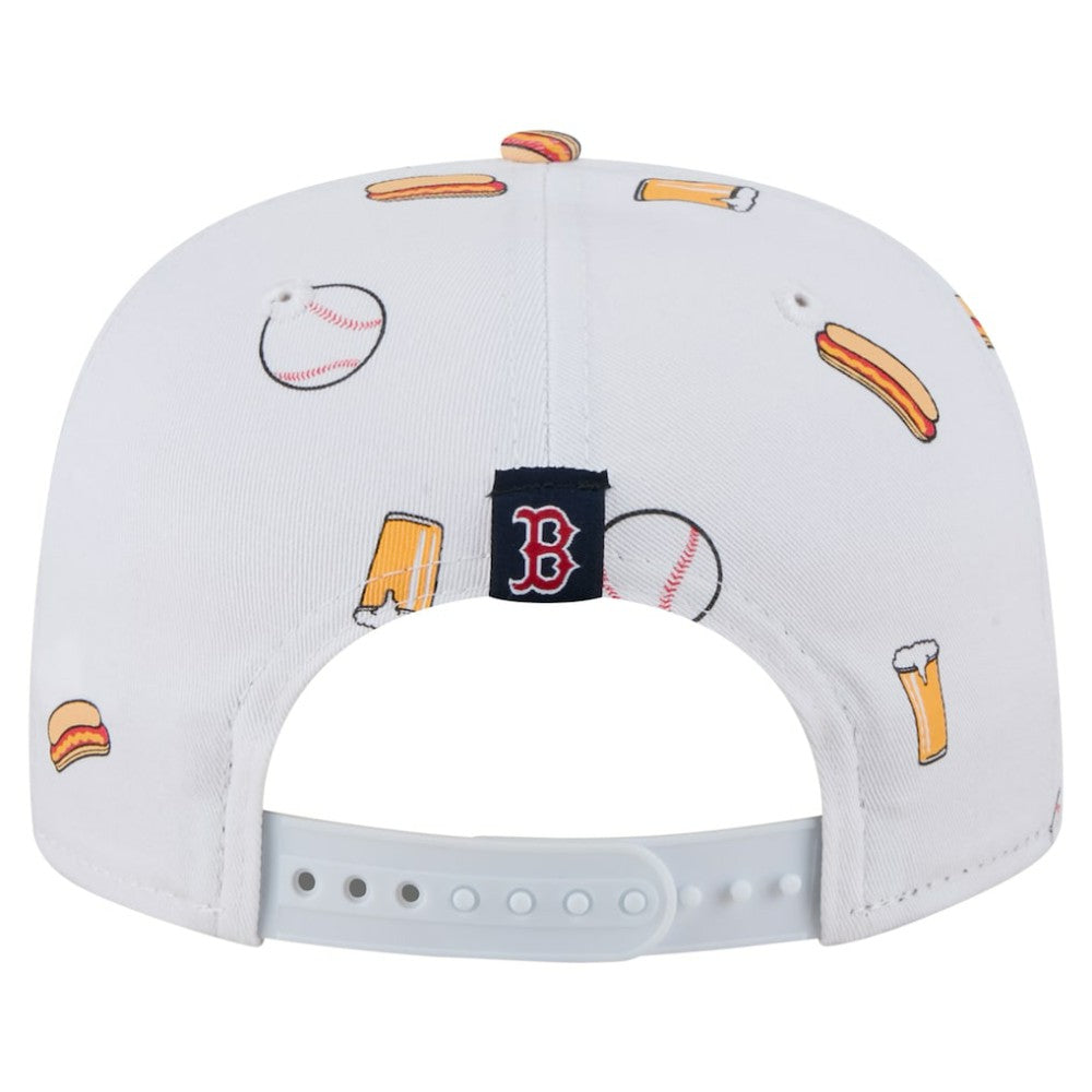 Boston Red Sox Team Cheer Rope 19TWENTY Adjustable Hat White