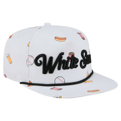 Chicago White Sox Team Cheer Rope 19TWENTY Adjustable Hat White