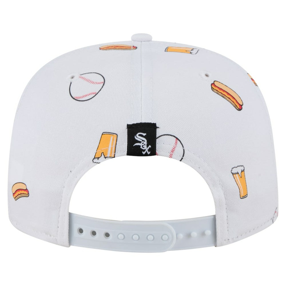 Chicago White Sox Team Cheer Rope 19TWENTY Adjustable Hat White