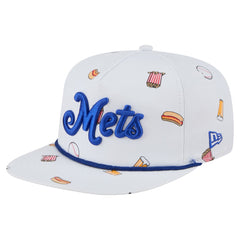New York Mets Team Cheer Rope 19TWENTY Adjustable Hat White