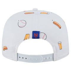 New York Mets Team Cheer Rope 19TWENTY Adjustable Hat White
