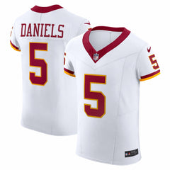 Jayden Daniels Washington Commanders Alternate 2 Super Bowl Era Vapor F.U.S.E. Elite Jersey - White cheap