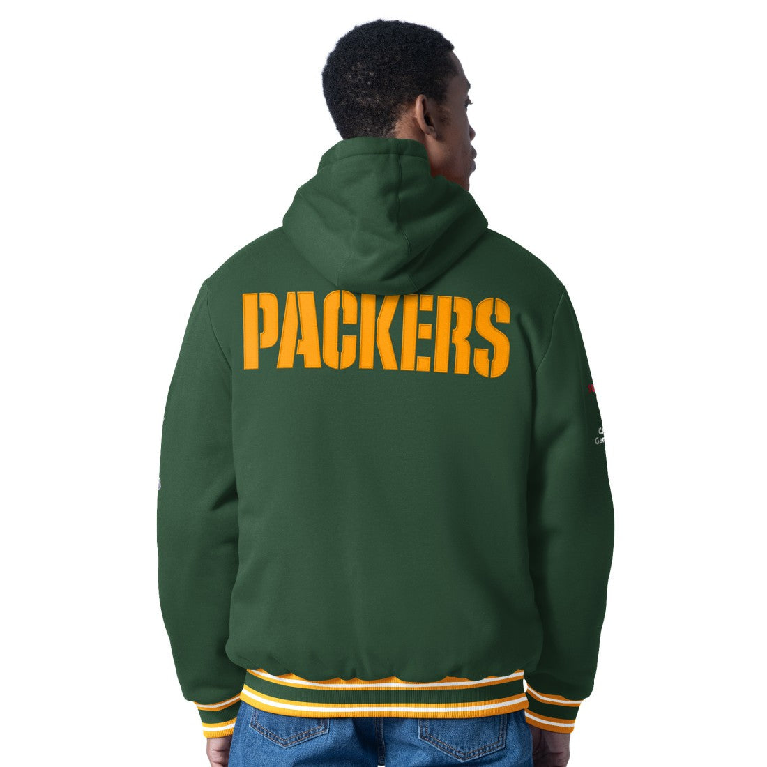 Green Bay Packers G-III Sports by Carl Banks Power Forward Commemorative Full-Zip Hooded Jacket - Green sale