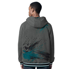 Philadelphia Eagles G-III Sports by Carl Banks Dual Threat Reversable Full-Zip Hooded Jacket - Midnight Green/Charcoal on sale