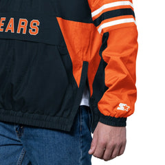 Chicago Bears Starter Prospect Half-Zip Pullover - Navy outlet