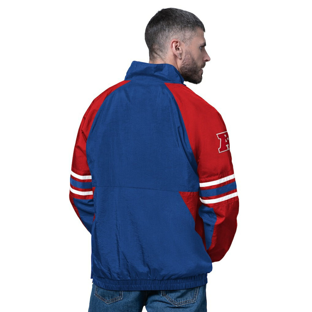 Buffalo Bills Starter Prospect Half-Zip Pullover - Royal cheap