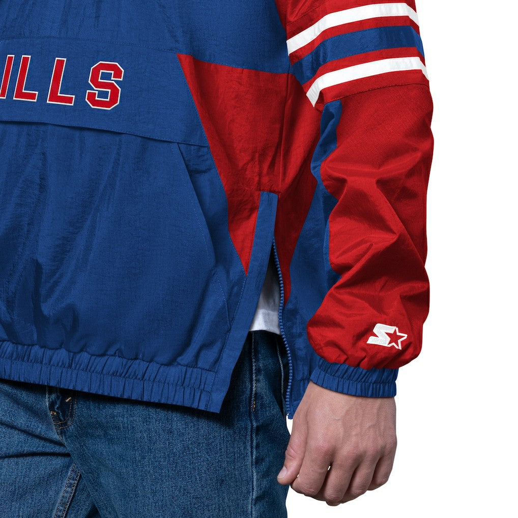 Buffalo Bills Starter Prospect Half-Zip Pullover - Royal cheap