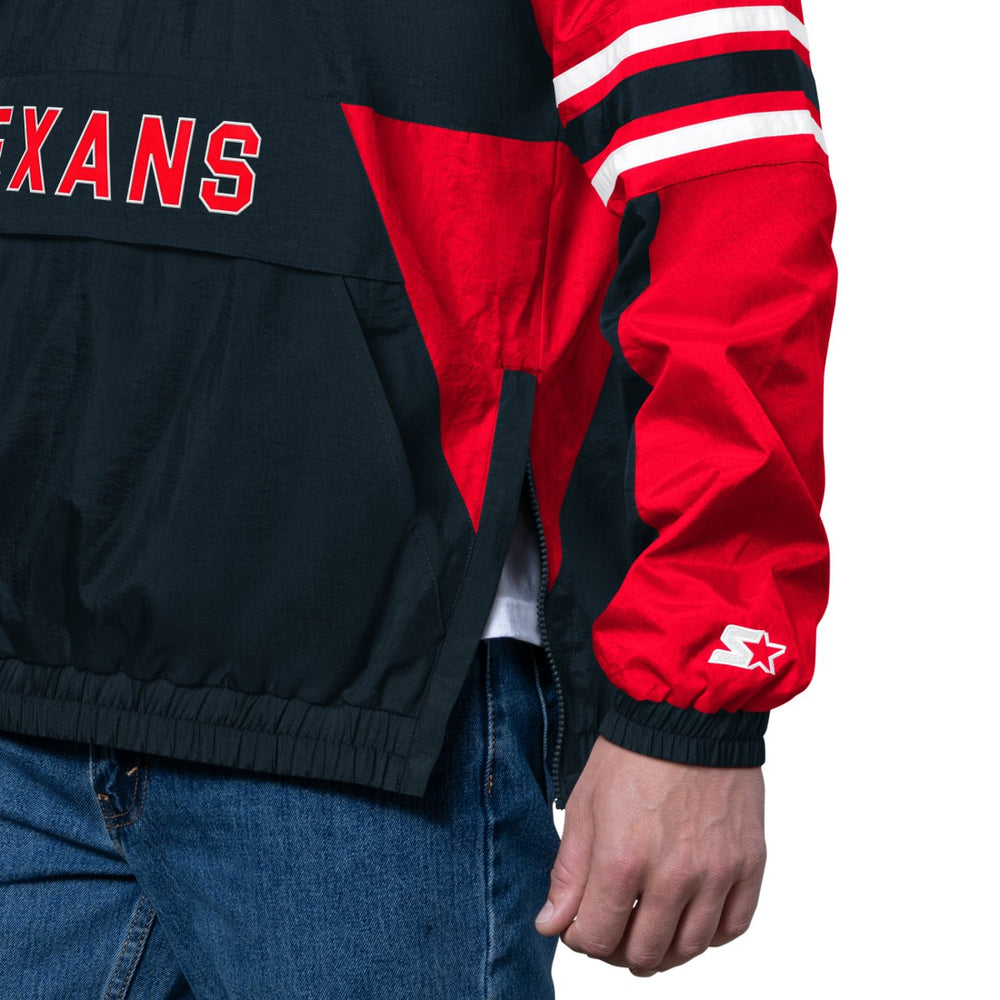Houston Texans Starter Prospect Half-Zip Pullover - Navy cheap