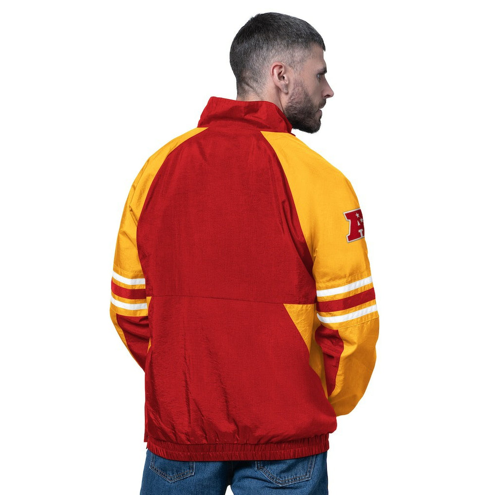 Kansas City Chiefs Starter Prospect Half-Zip Pullover - Red online