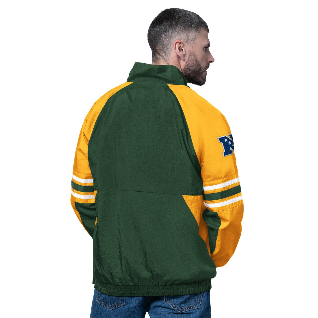 Green Bay Packers Starter Prospect Half-Zip Pullover - Green online
